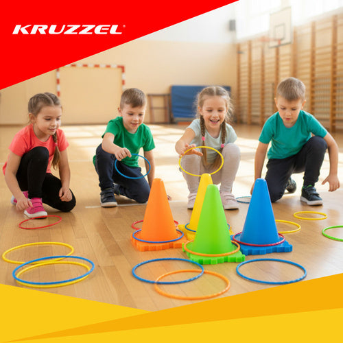 Children's 3-in-1 Target Throwing Game Set