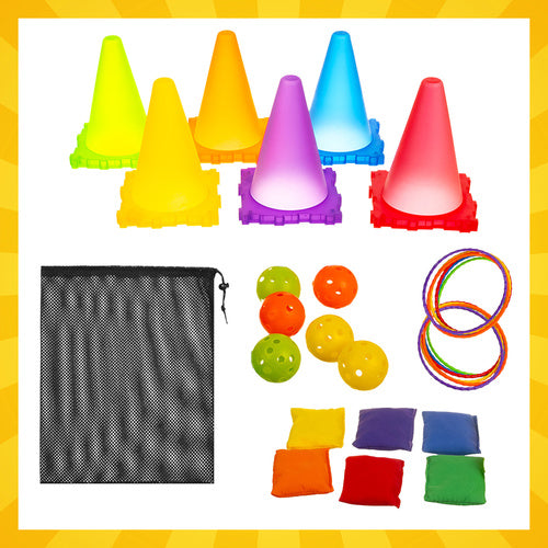 Children's 3-in-1 Target Throwing Game Set