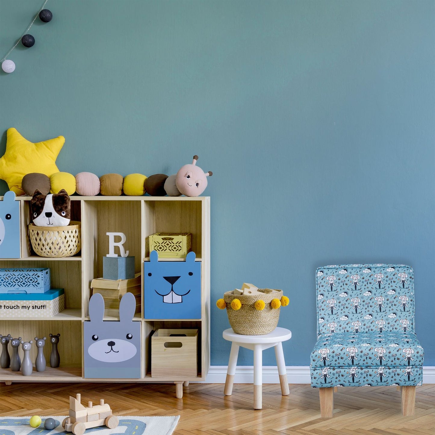 Children's Armchair with Elephant Motif