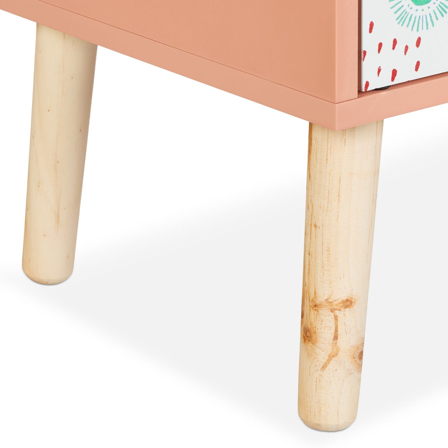 Children's Bedside Table with Storage Cupboard