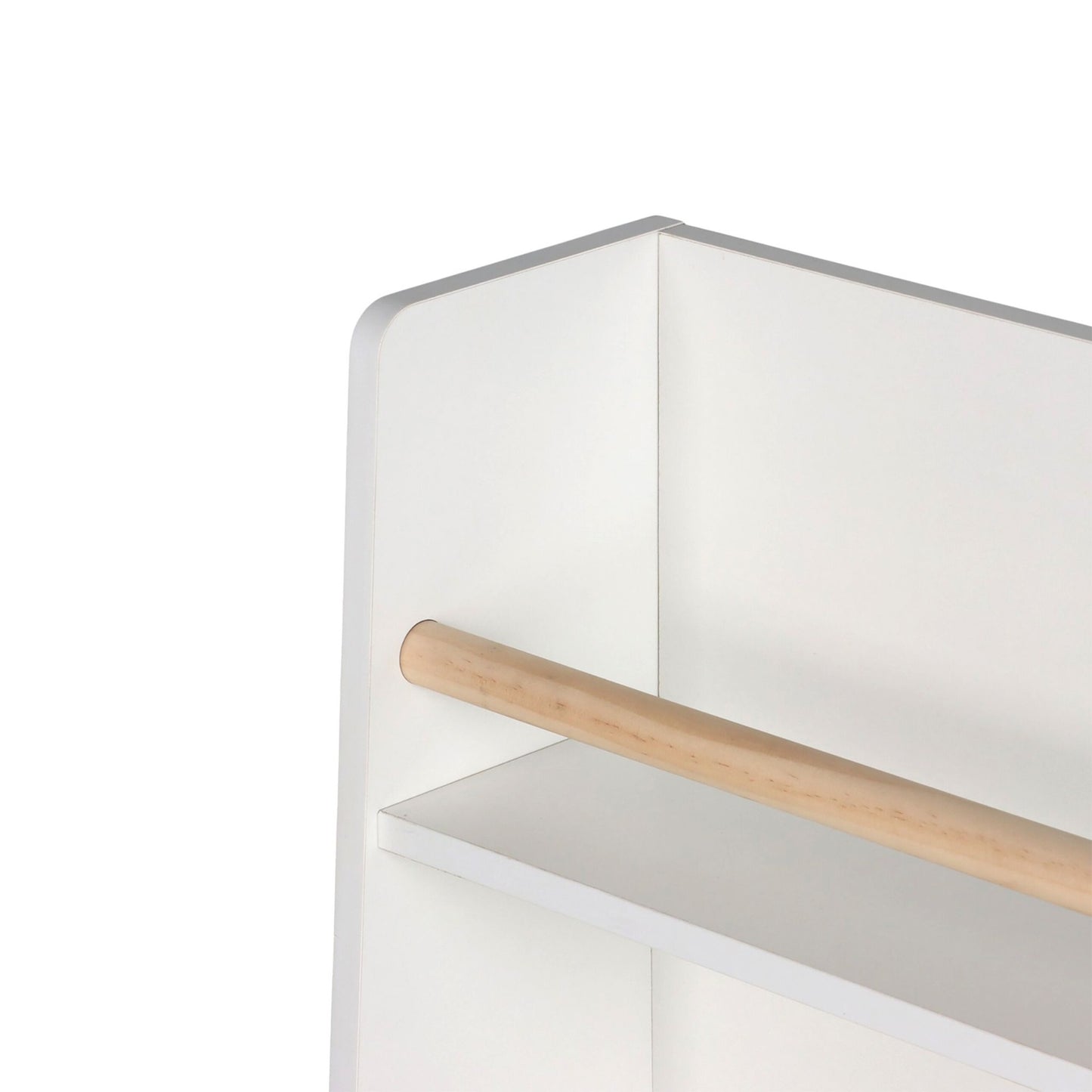 Children's Book & Toy Storage Unit – 2 Shelves, Large Compartment