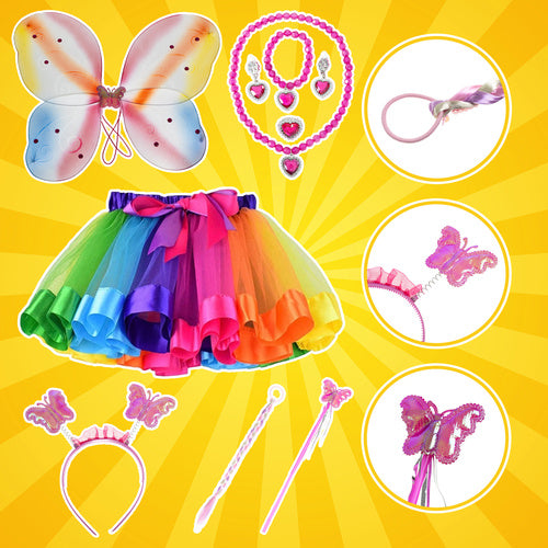 Children's Butterfly Costume Set, Wings & Accessories