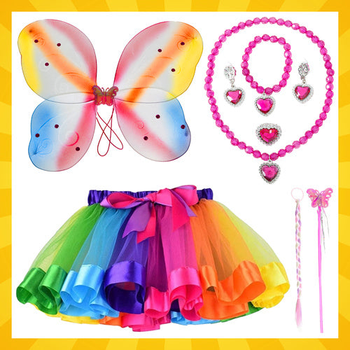Children's Butterfly Costume Set, Wings & Accessories