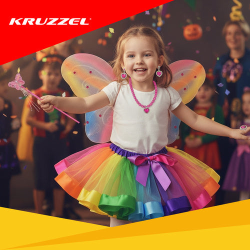 Children's Butterfly Costume Set, Wings & Accessories