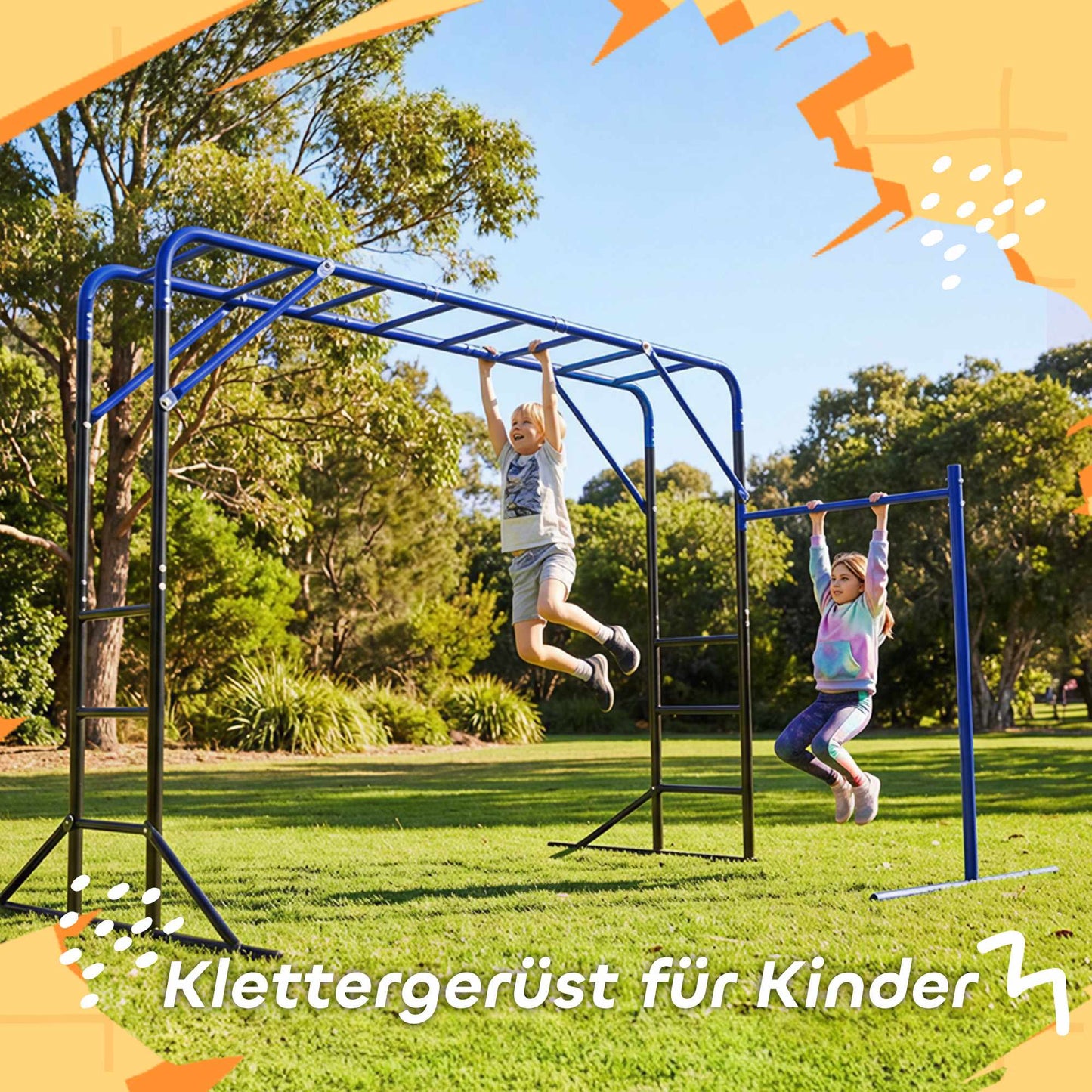 Children's Climbing Tower, Weatherproof Steel, Ages 3-8