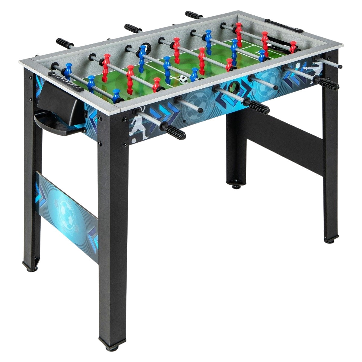 Children's Foosball Table with 2 Balls & 18 Players