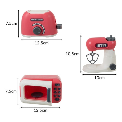 Children's Kitchen Set, 26-Piece Toy Accessories