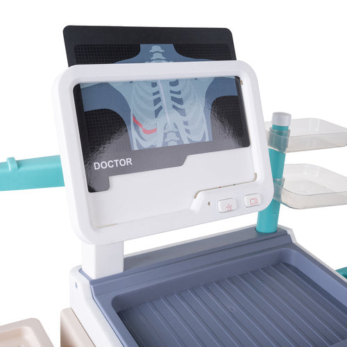 Children's Medical Kit with Trolley, ECG, 26 Pieces