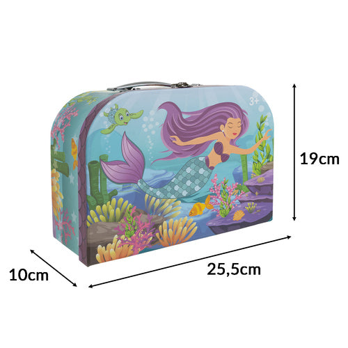 Children's Mermaid Tea Set – Metal, 9-Piece, BPA Free