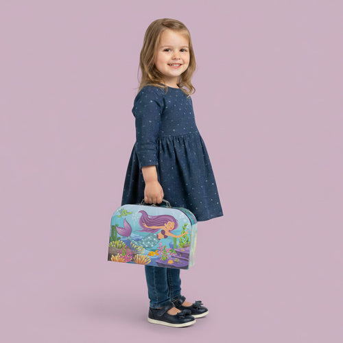 Children's Mermaid Tea Set – Metal, 9-Piece, BPA Free