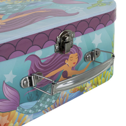 Children's Mermaid Tea Set – Metal, 9-Piece, BPA Free