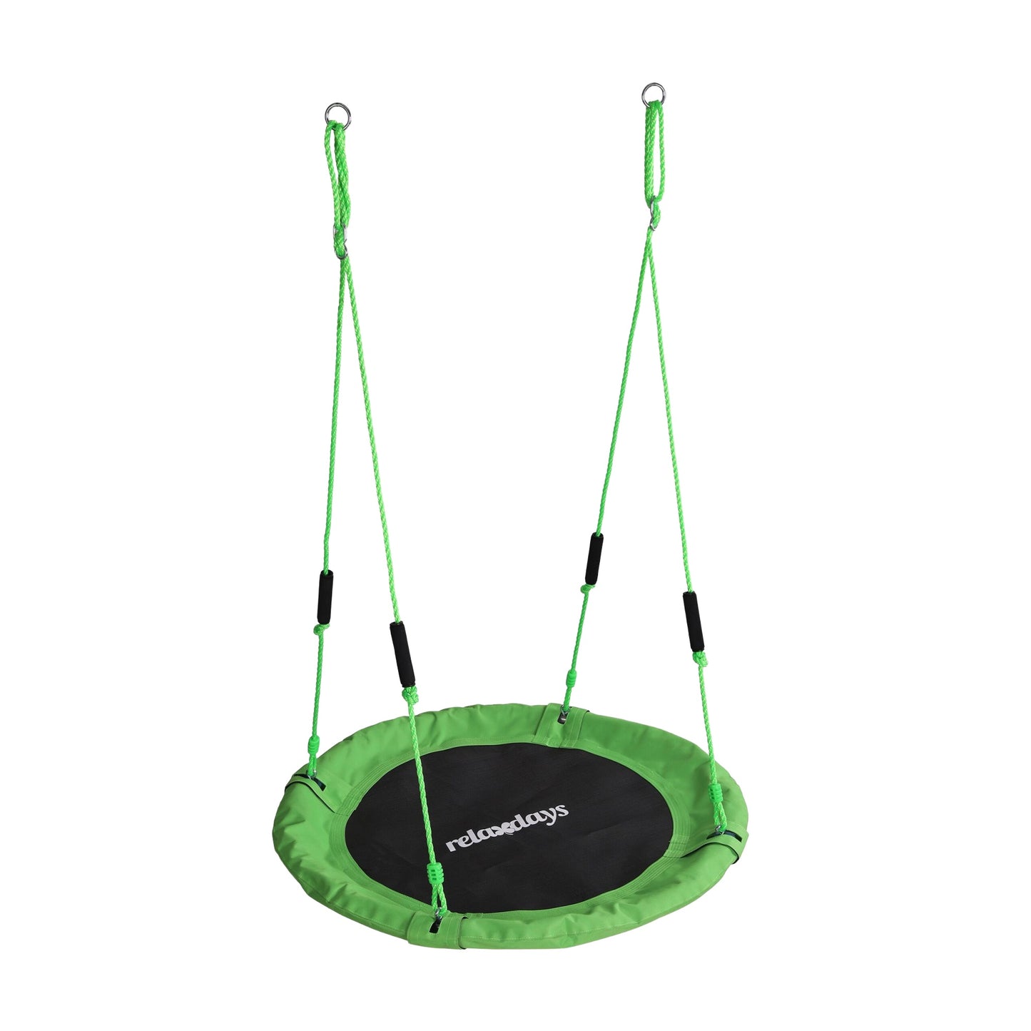 Children's Round Nest Swing with Foam Handles