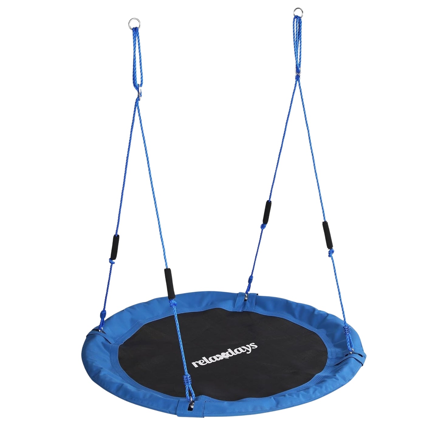 Children's Round Nest Swing with Foam Handles