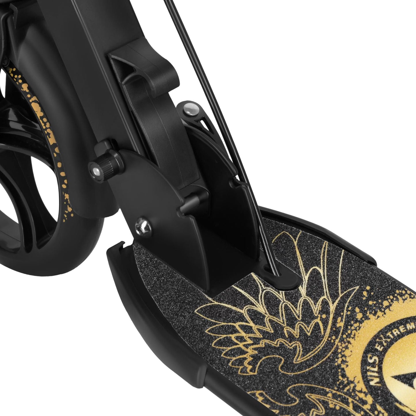 Children's Scooter, Gold, 200mm Wheels, Adjustable Handlebar