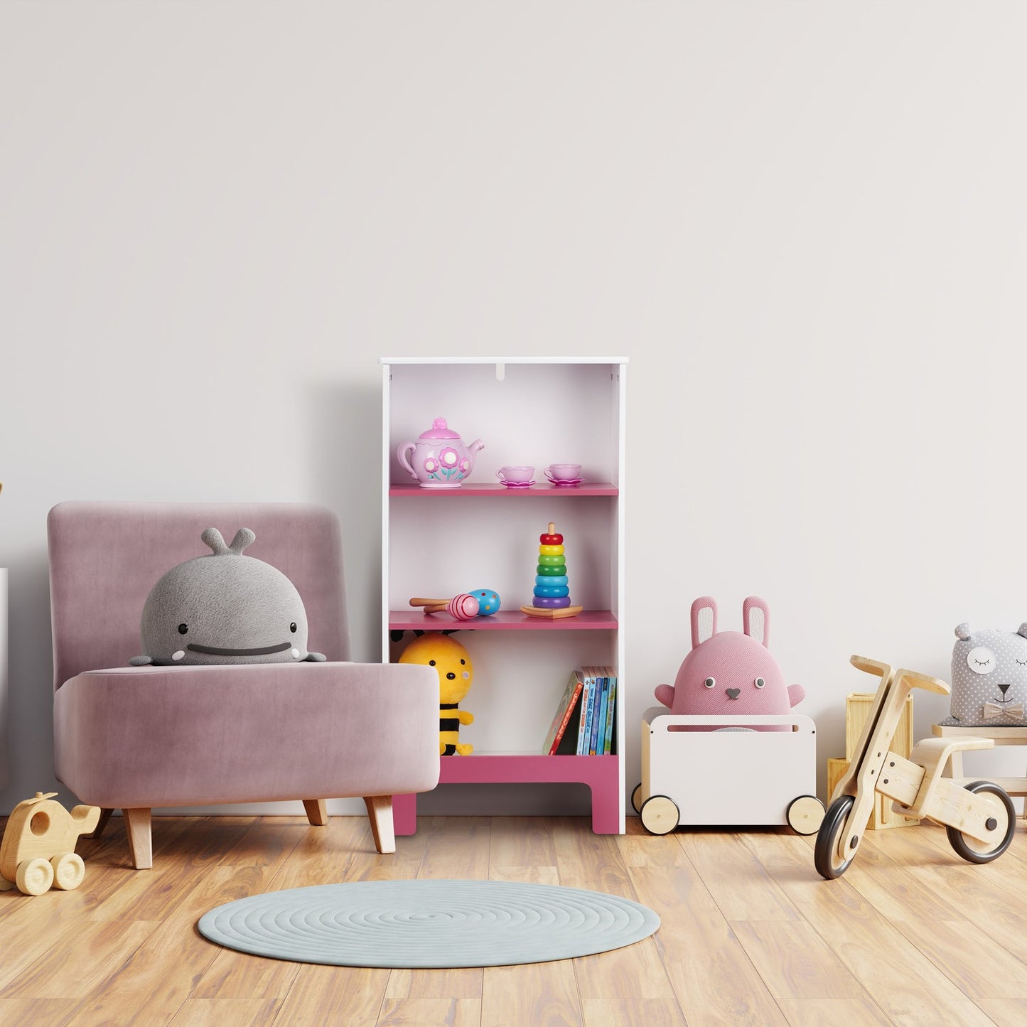 Children's Shelves for Toys and Books