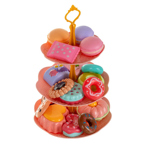 Children's Tea Set with Suitcase – 12-Piece Porcelain
