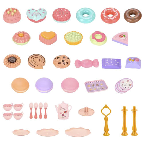 Children's Tea Set with Suitcase – 12-Piece Porcelain