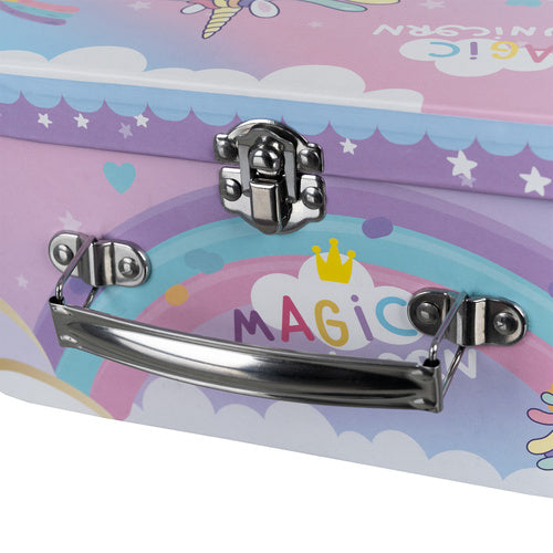 Children's Tea Set with Sweets in Suitcase