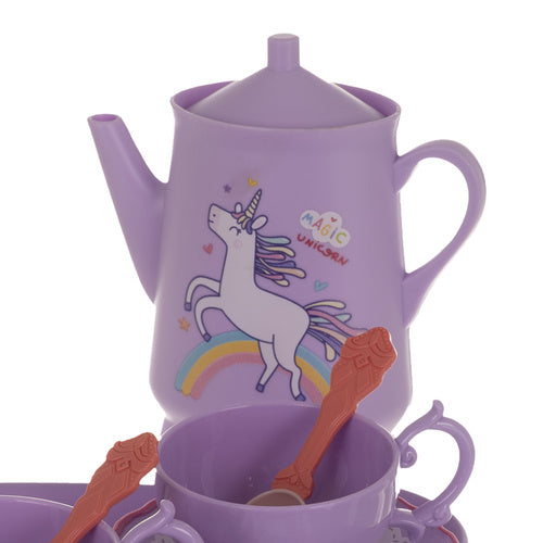 Children's Tea Set with Sweets in Suitcase