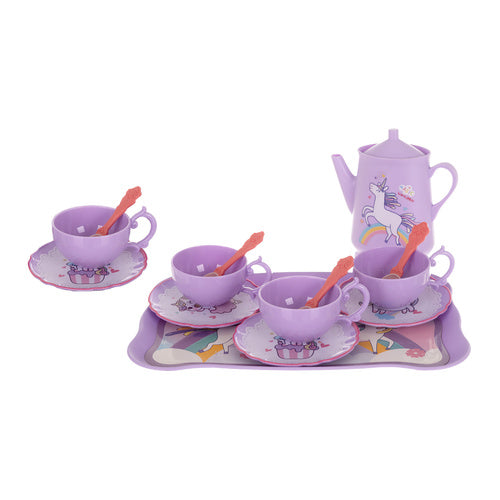 Children's Tea Set with Sweets in Suitcase