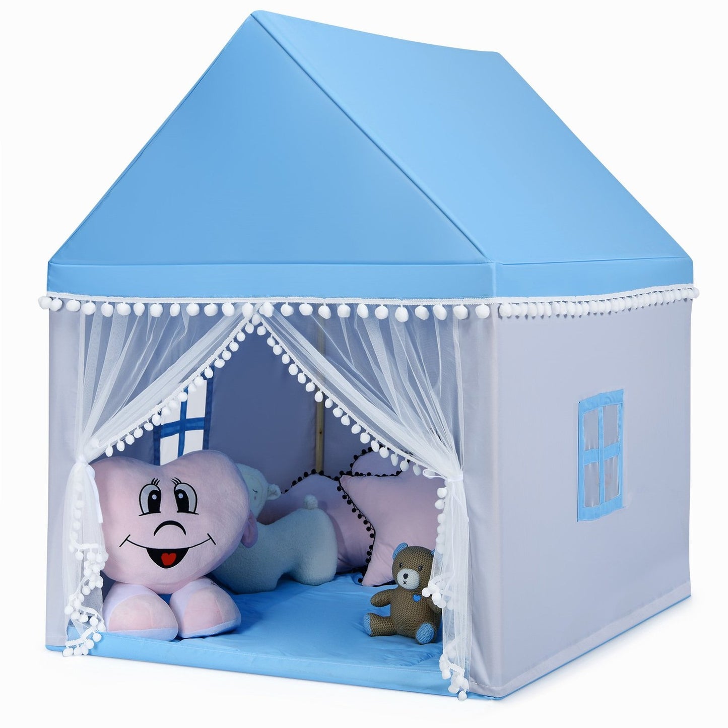 Children's Tent Playhouse Children's Playhouse Princess Princess Children's Play Tent Blue