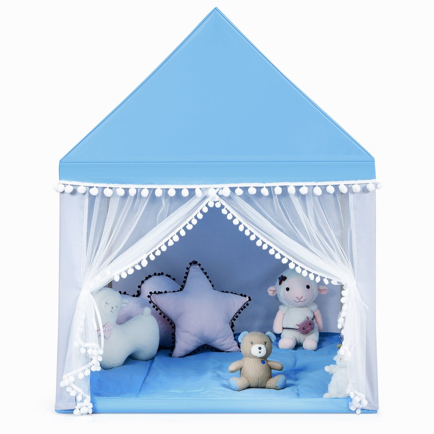 Children's Tent Playhouse Children's Playhouse Princess Princess Children's Play Tent Blue