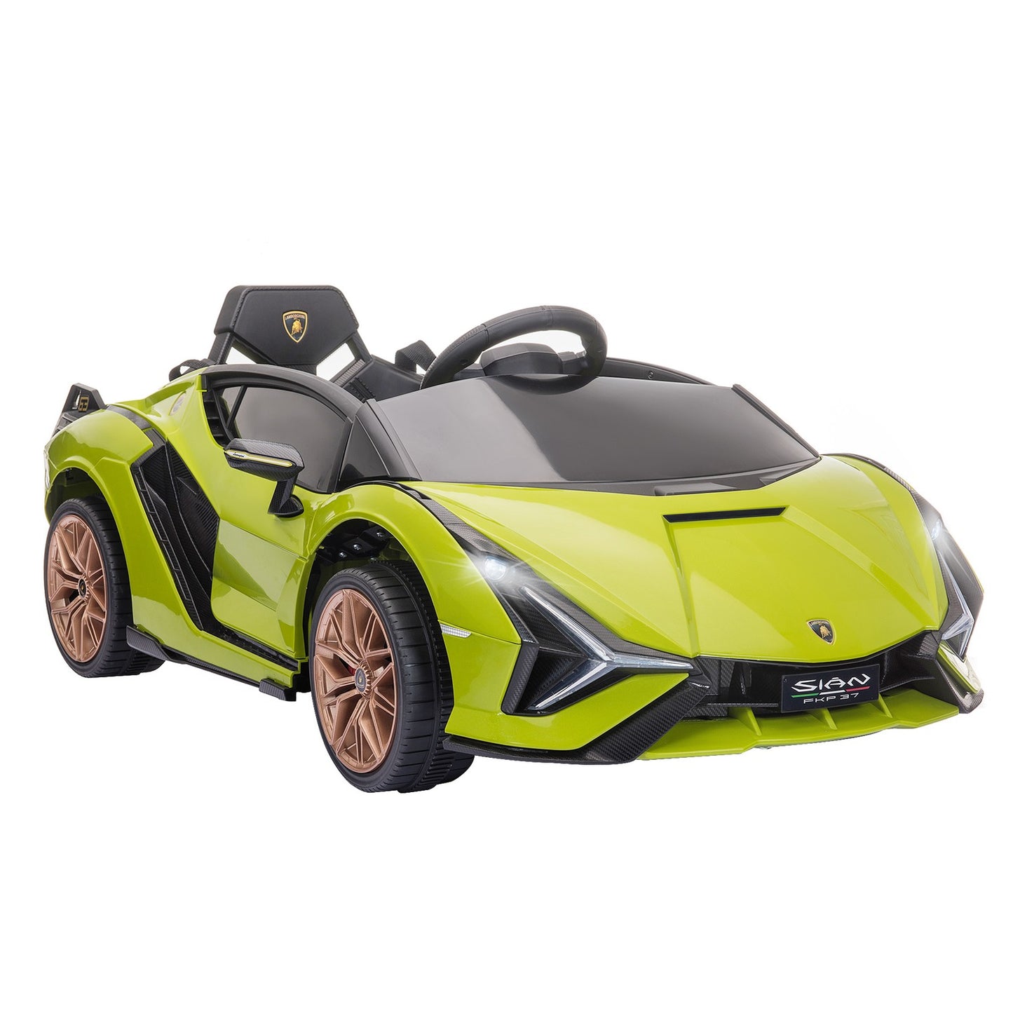 Electric baby car, 2 positions, music, age 37-60 months