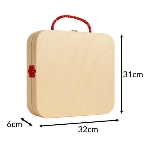 Children's Wooden Toolbox DIY Kit, Build Animals & Vehicles