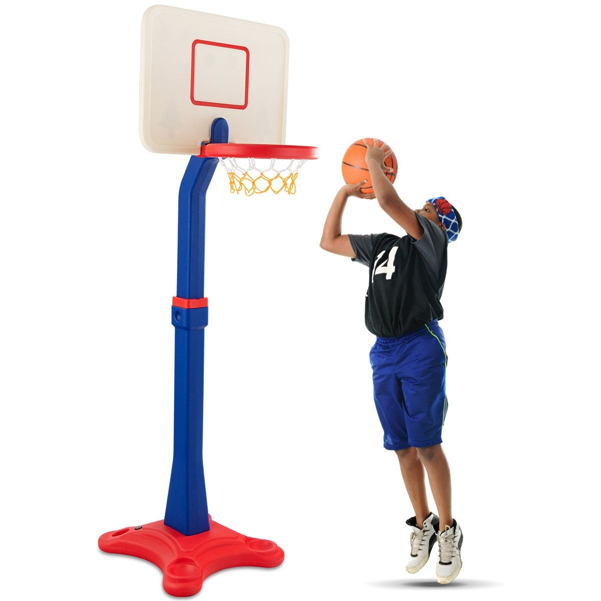 Children's basketball stand height adjustable basketball hoop basketball system
