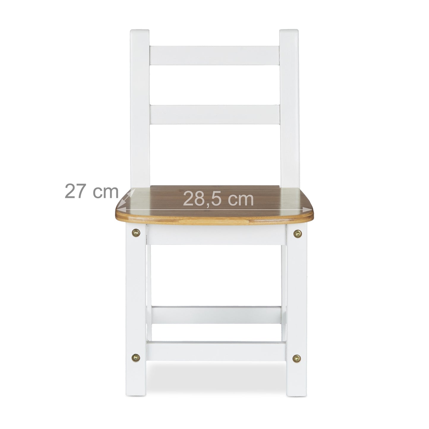 Children's chair RUSTICO white