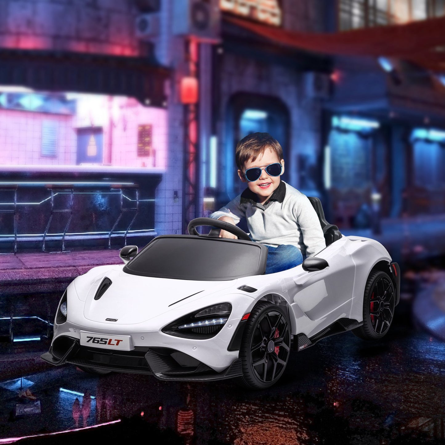 12V electric car for children with remote control, lights and music