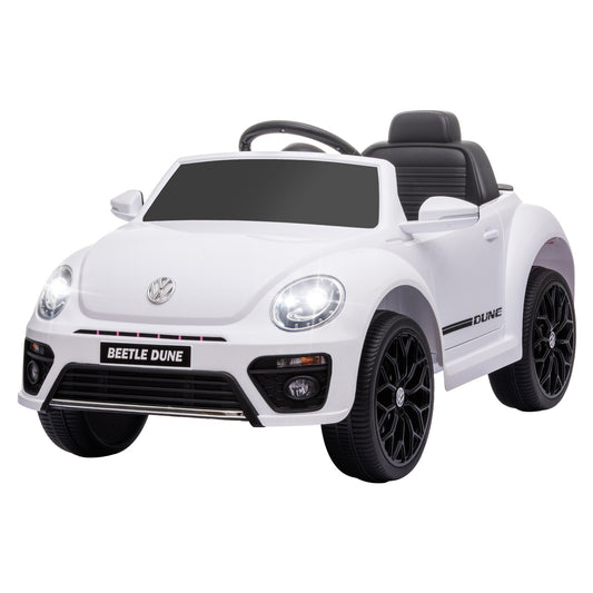 Children's 12V electric car with remote control and LED lights