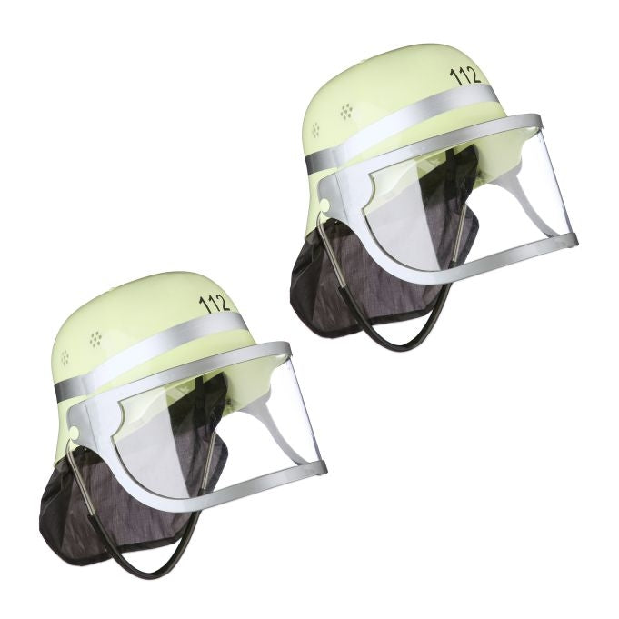 Children's fireman's helmet in a set of 2