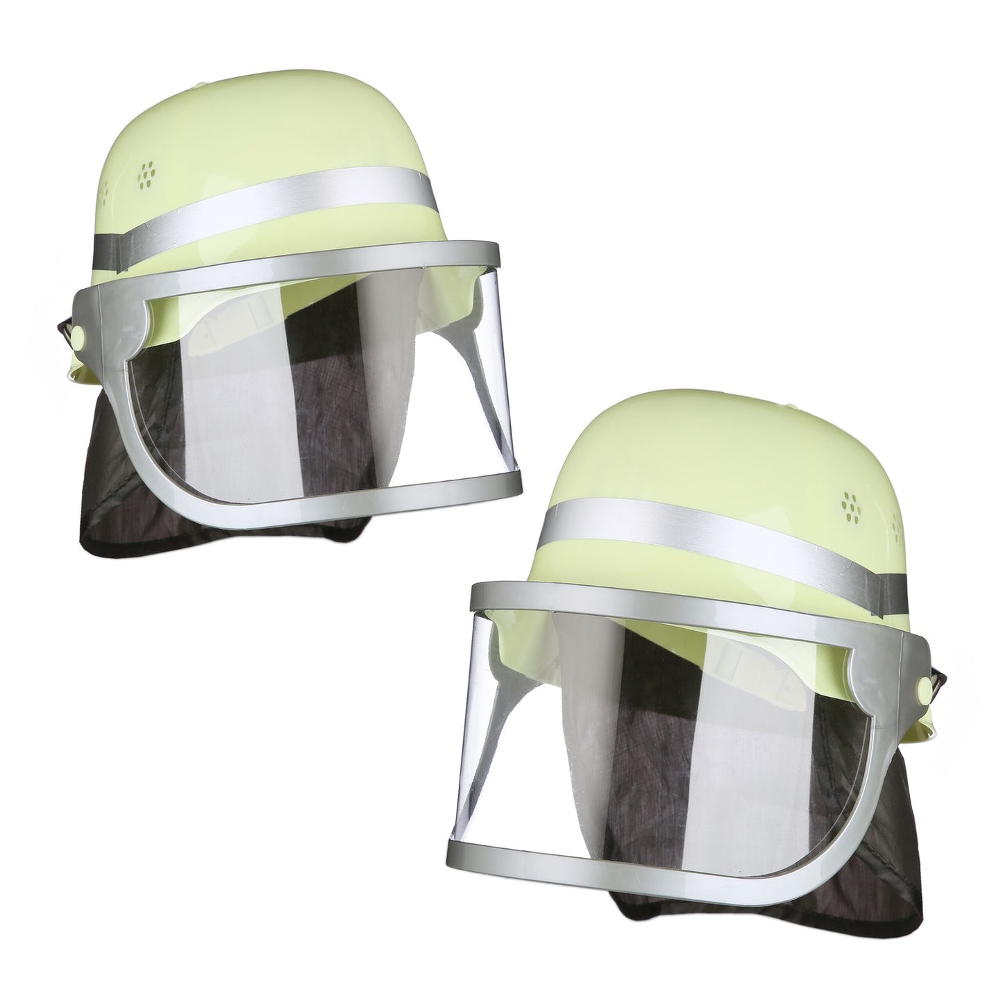 Children's fireman's helmet in a set of 2