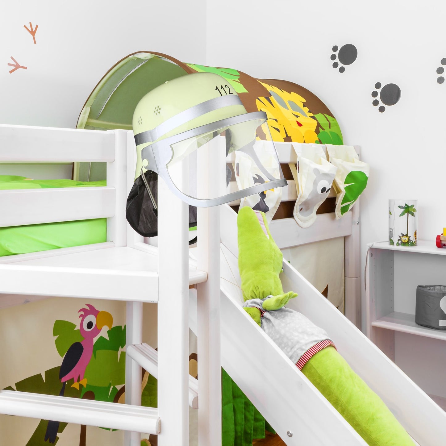 Children's fireman's helmet in a set of 2