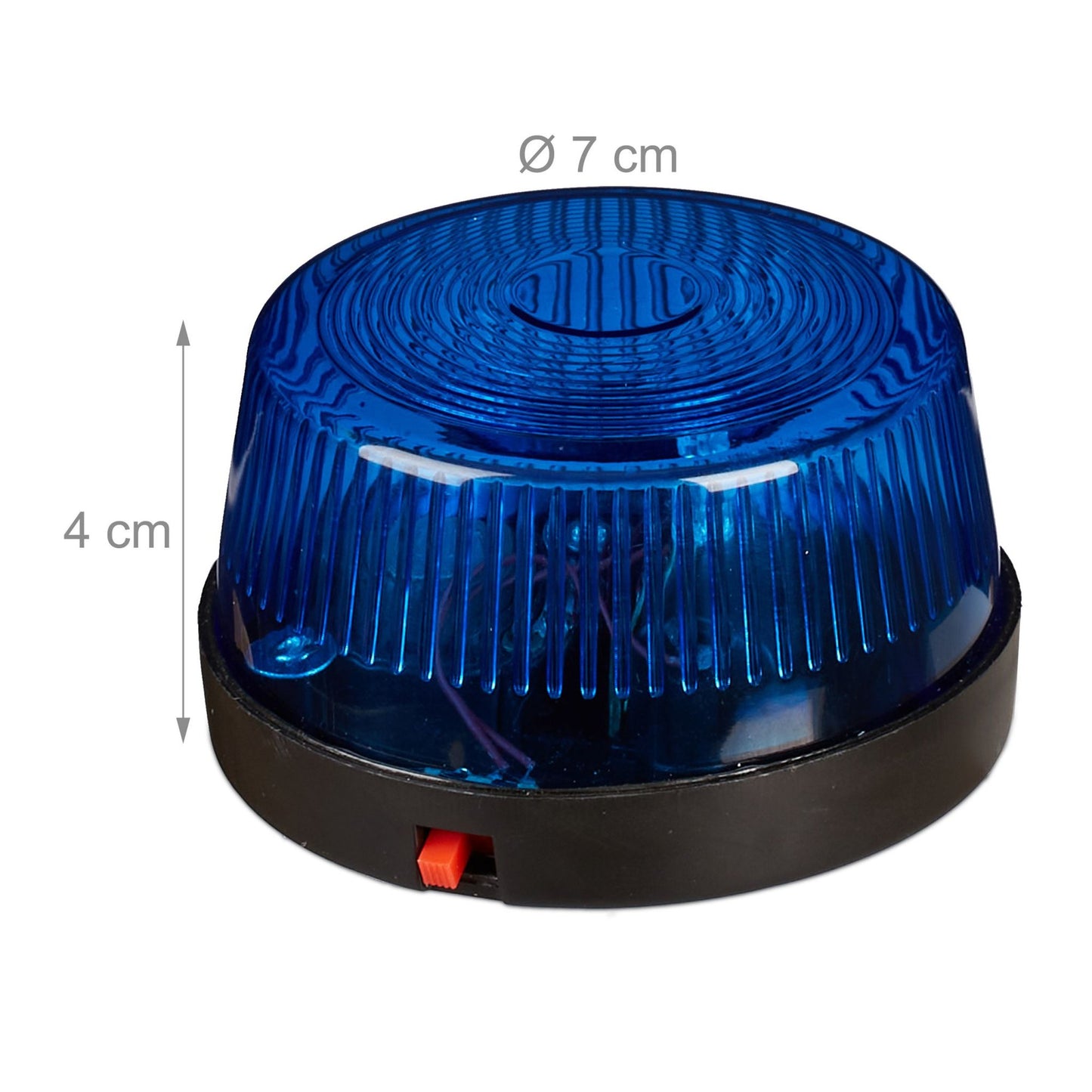 Children's fireman's helmet with blue light