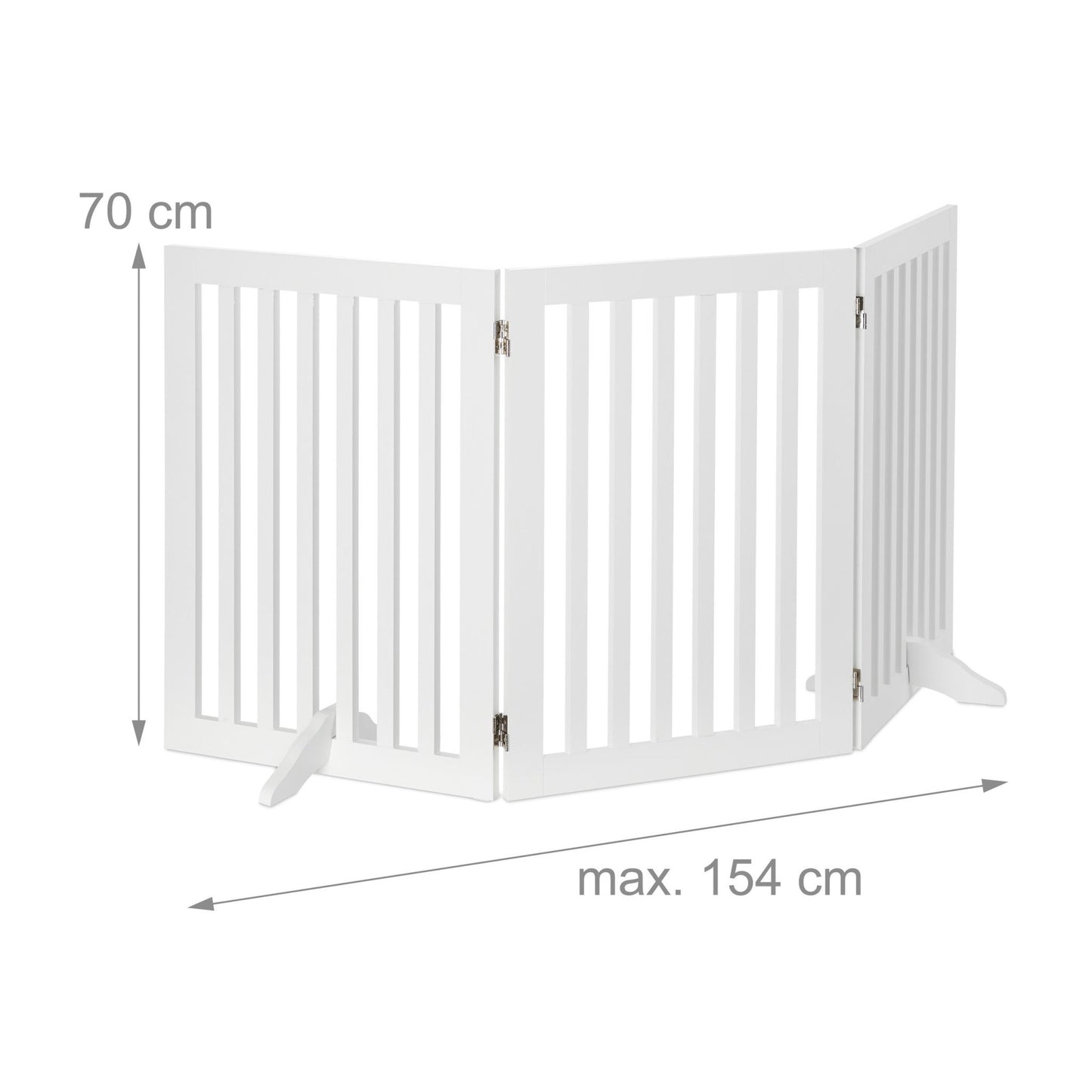 Children's gate wooden 70 cm