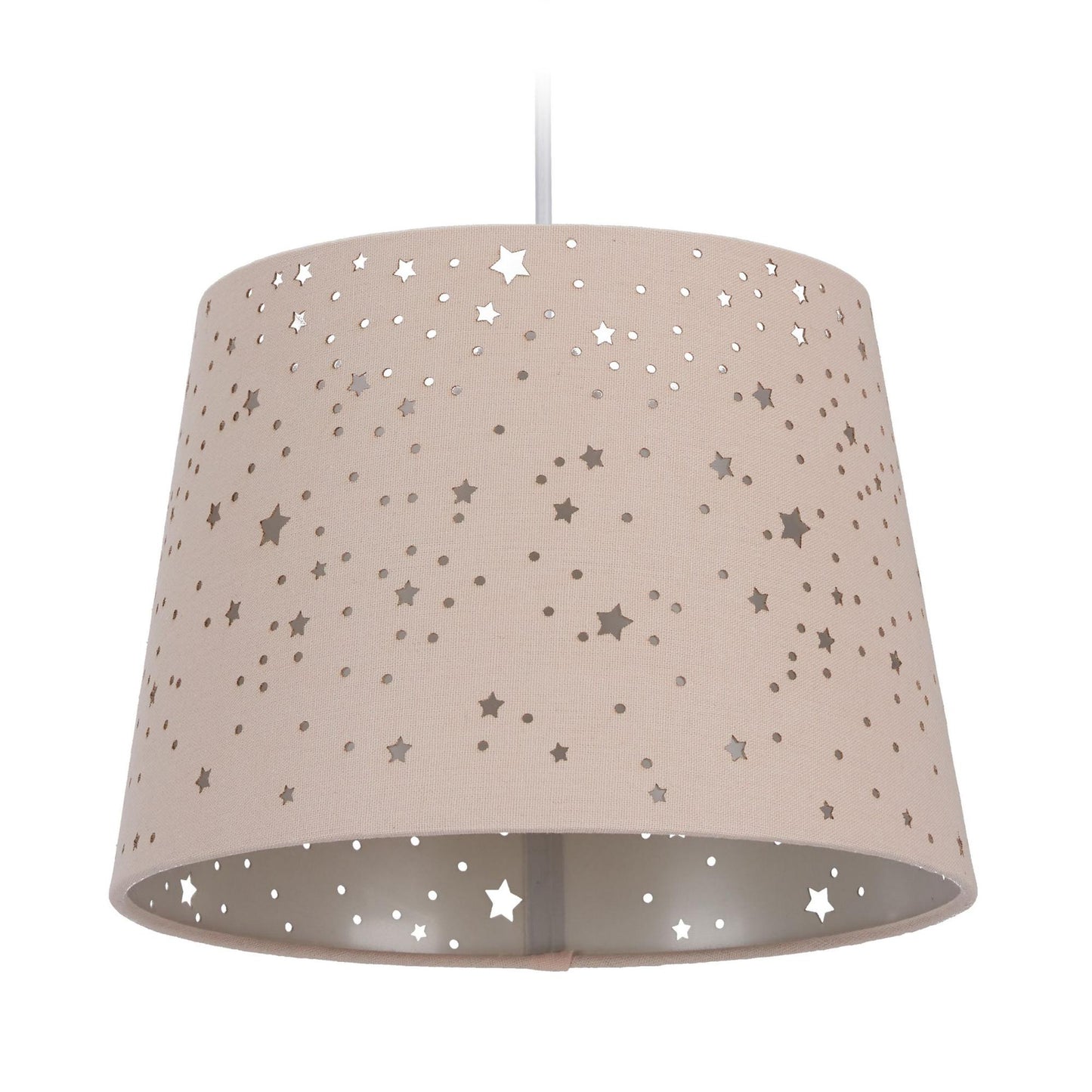 Children's room lamp in fabric