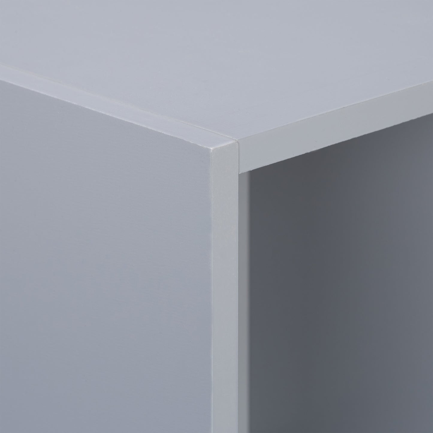 Children's room shelf with 6 compartments