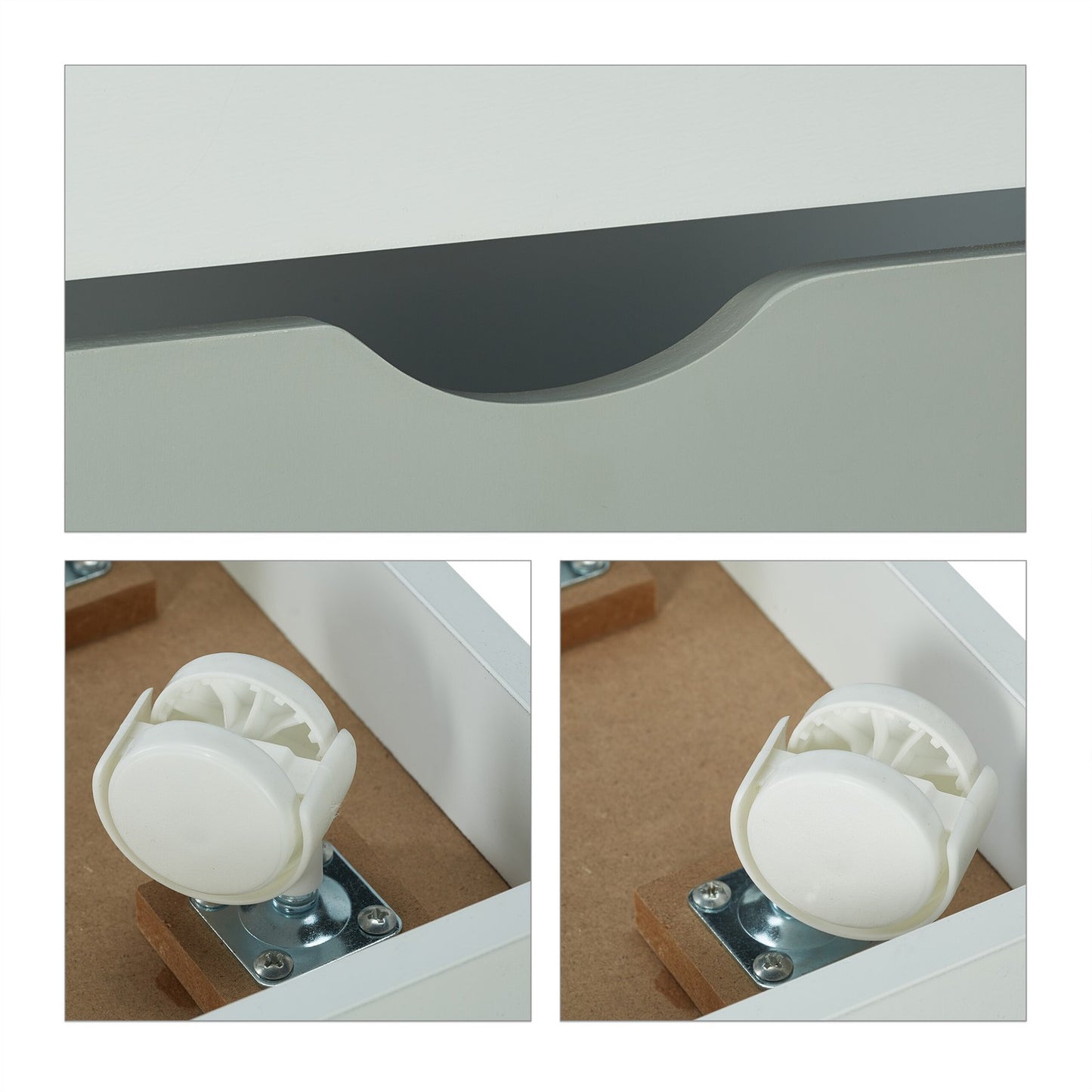 Children's room shelf with toy box