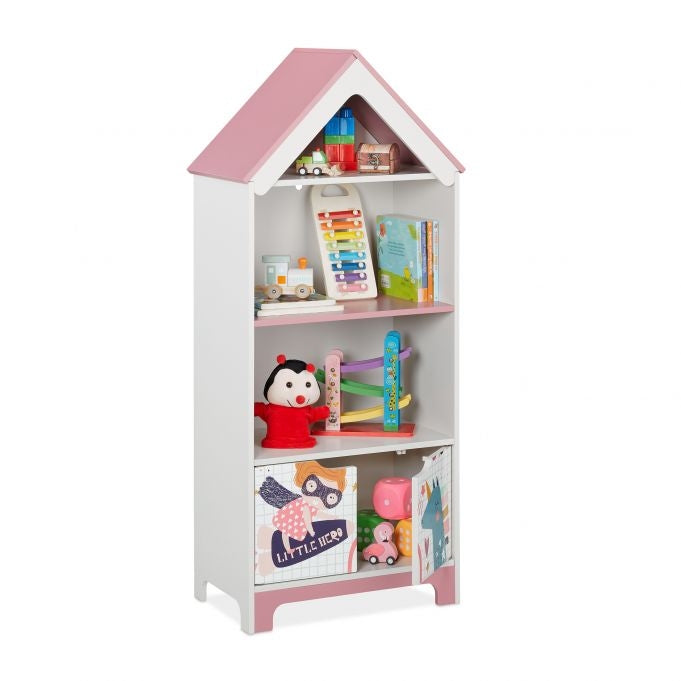 Children's shelf Heroine with doors