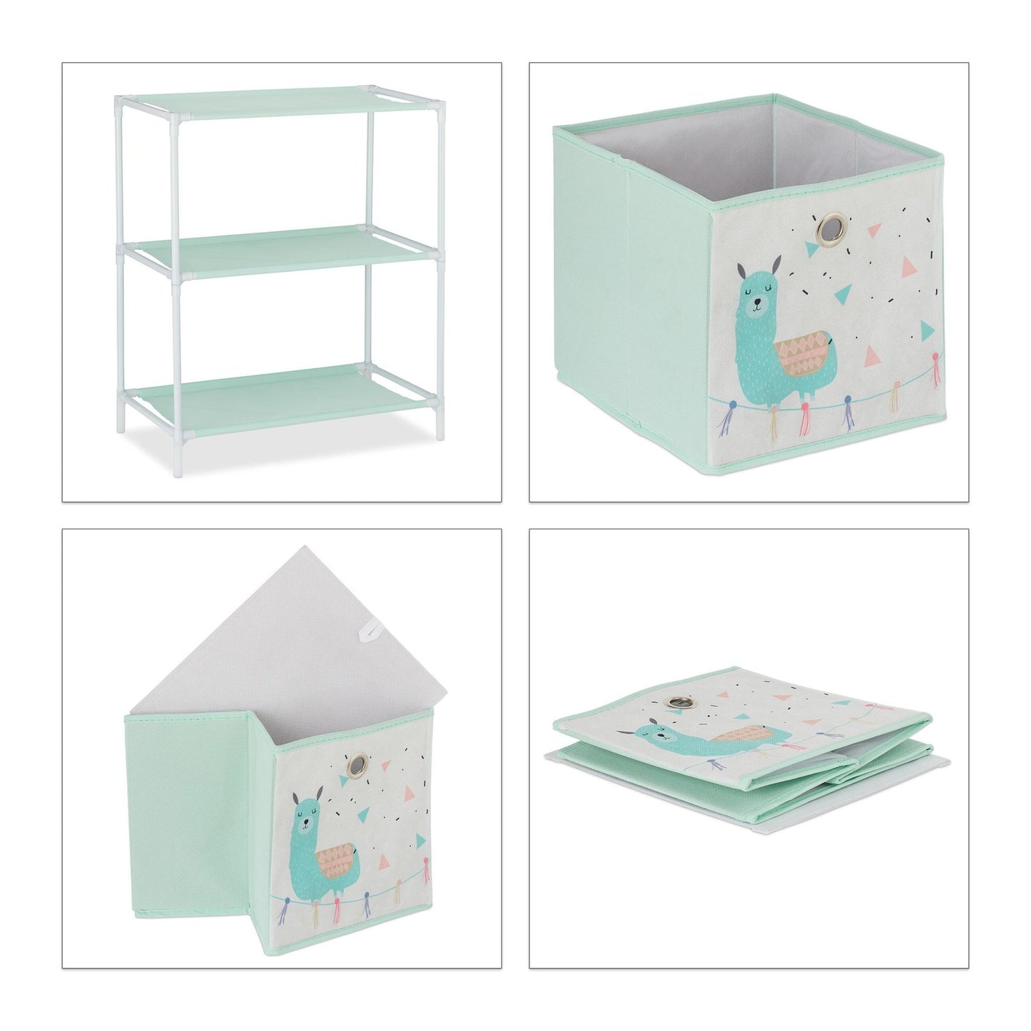 Children's shelf Lama with drawers