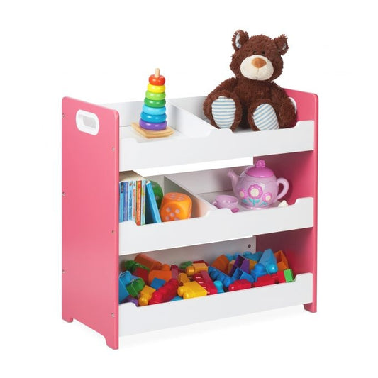Children's shelf with 5 compartments