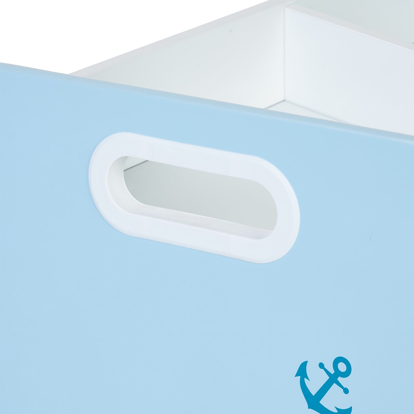 Children's shelf with 5 compartments