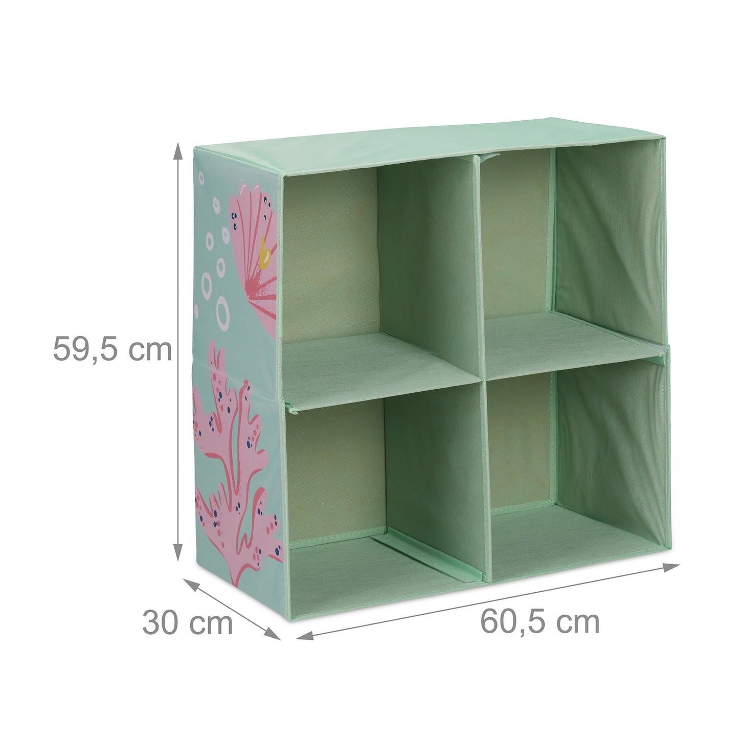Children's shelf with drawers