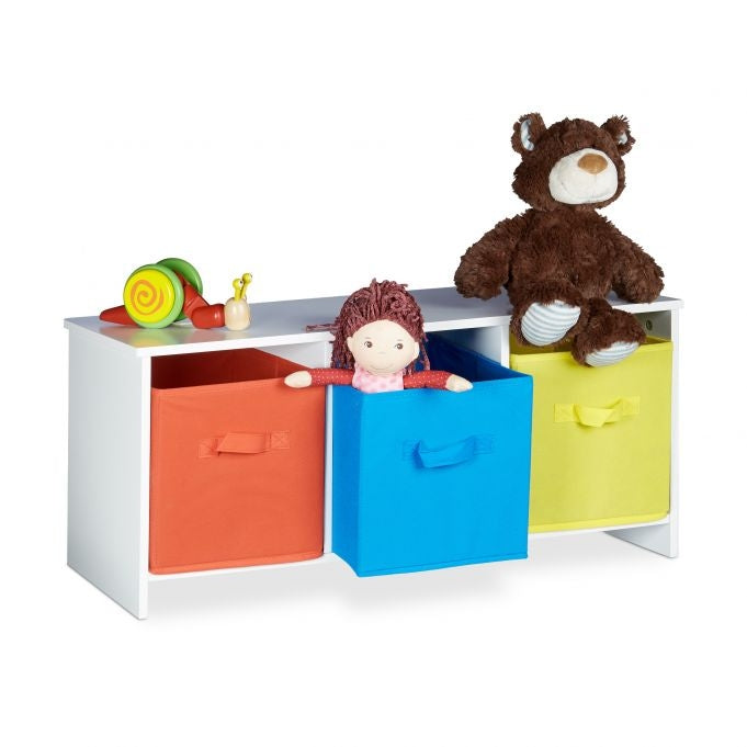 Children's storage bench ALBUS