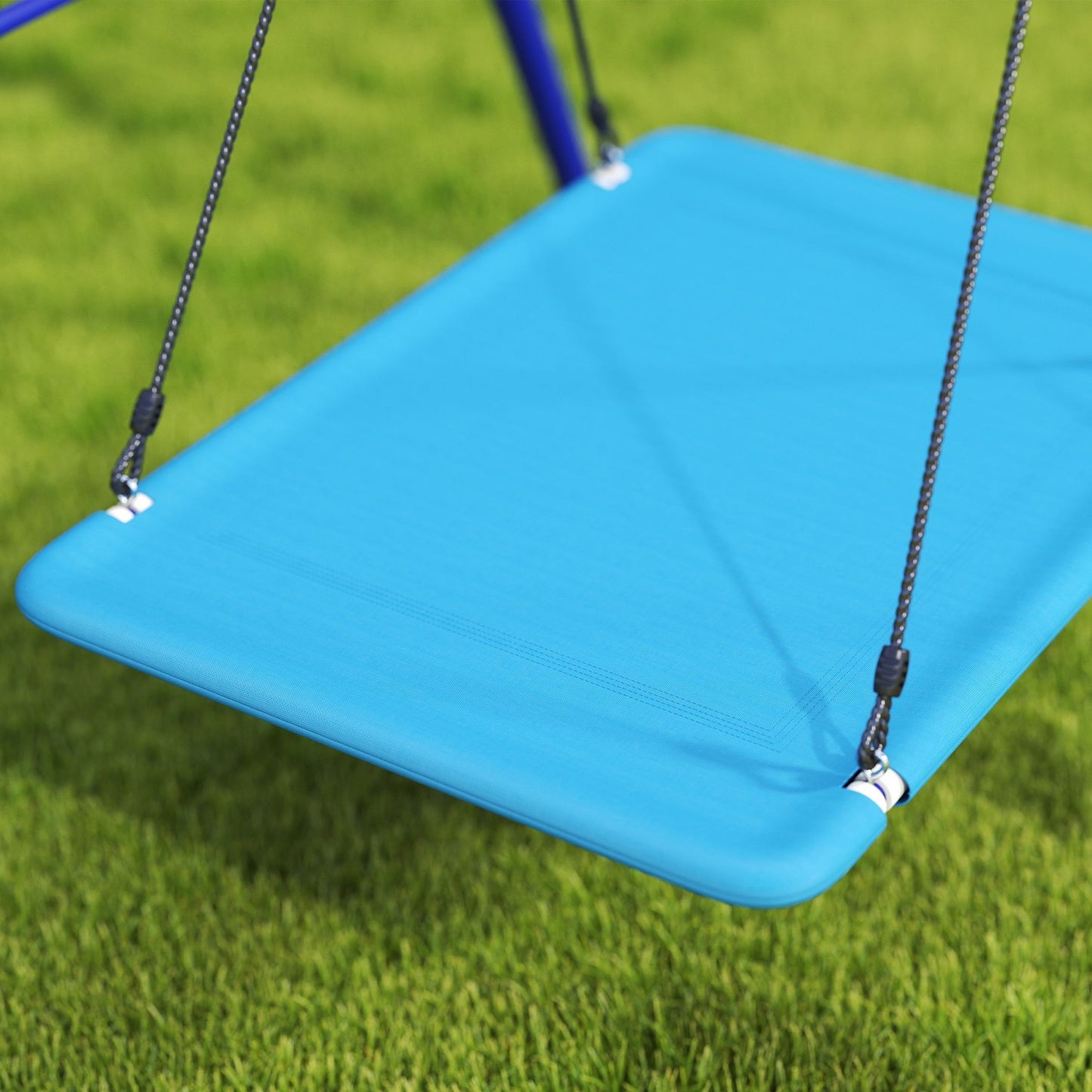 Outdoor children's swings - Platform and belt swings