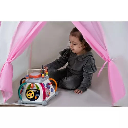 Children's tent HOME + lights 23472