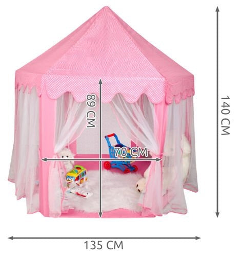 Children's tent N6104 - pink