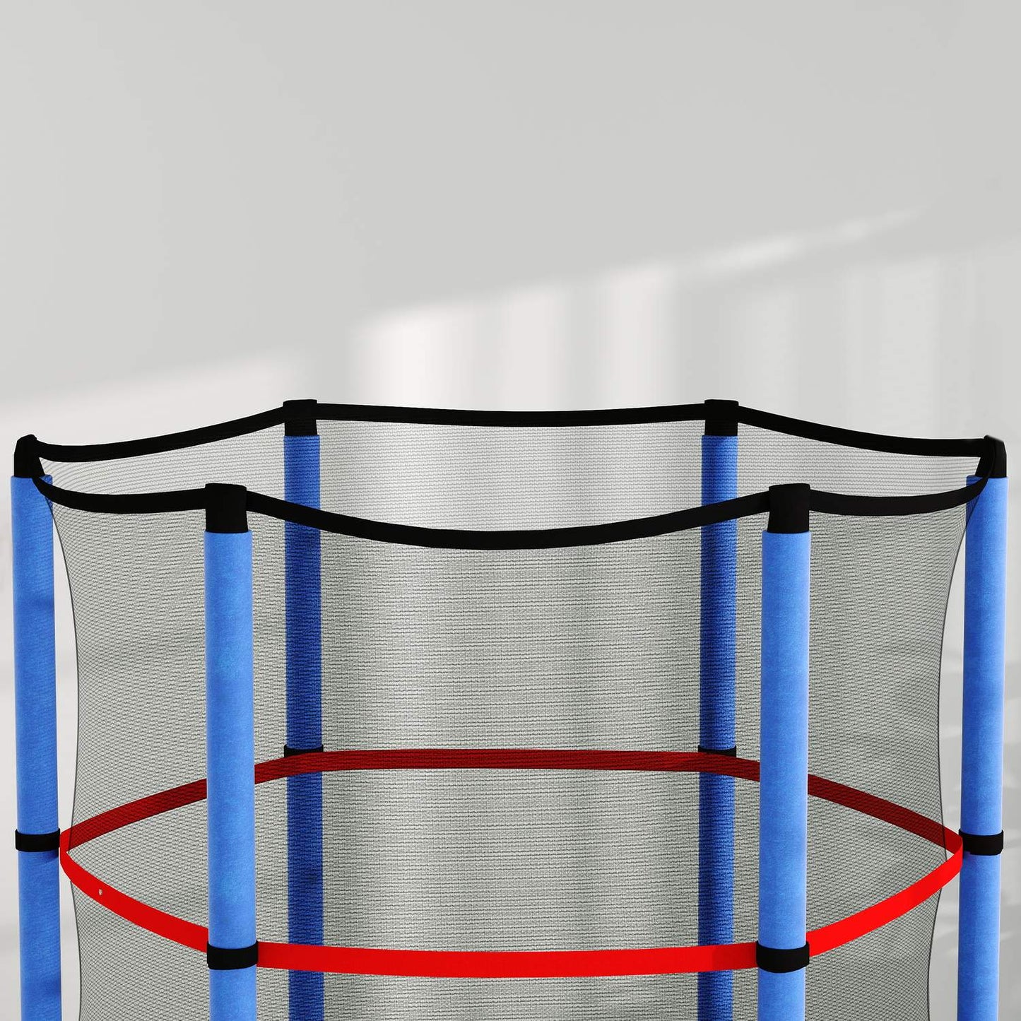 Children's trampoline with safety net - indoor/outdoor, Ø140 cm